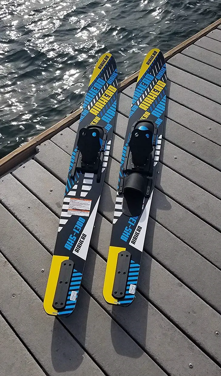 6. AIRHEAD S-1300 67 INCH COMBO SKIS